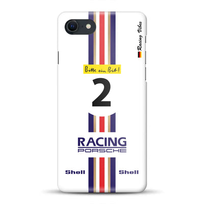 956K #2 Bellof Rekordrunde Nordschleife 1983 Livery - Individuelle Hardcase Hülle für iPhone