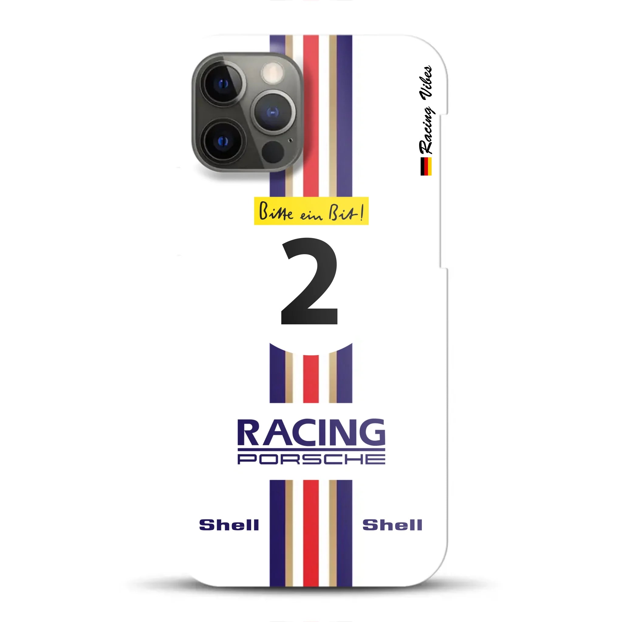 956K #2 Bellof Rekordrunde Nordschleife 1983 Livery - Individuelle Hardcase Hülle für iPhone