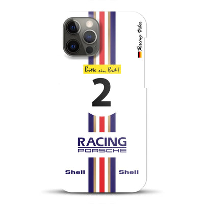 956K #2 Bellof Rekordrunde Nordschleife 1983 Livery - Individuelle Hardcase Hülle für iPhone