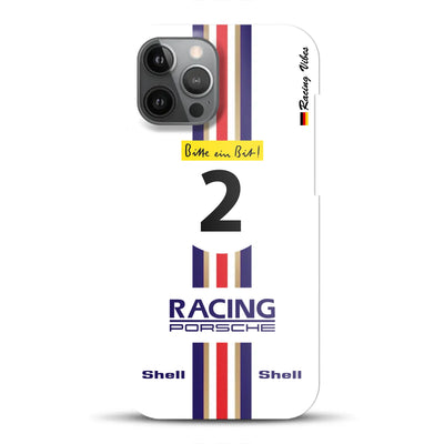 956K #2 Bellof Rekordrunde Nordschleife 1983 Livery - Individuelle Hardcase Hülle für iPhone
