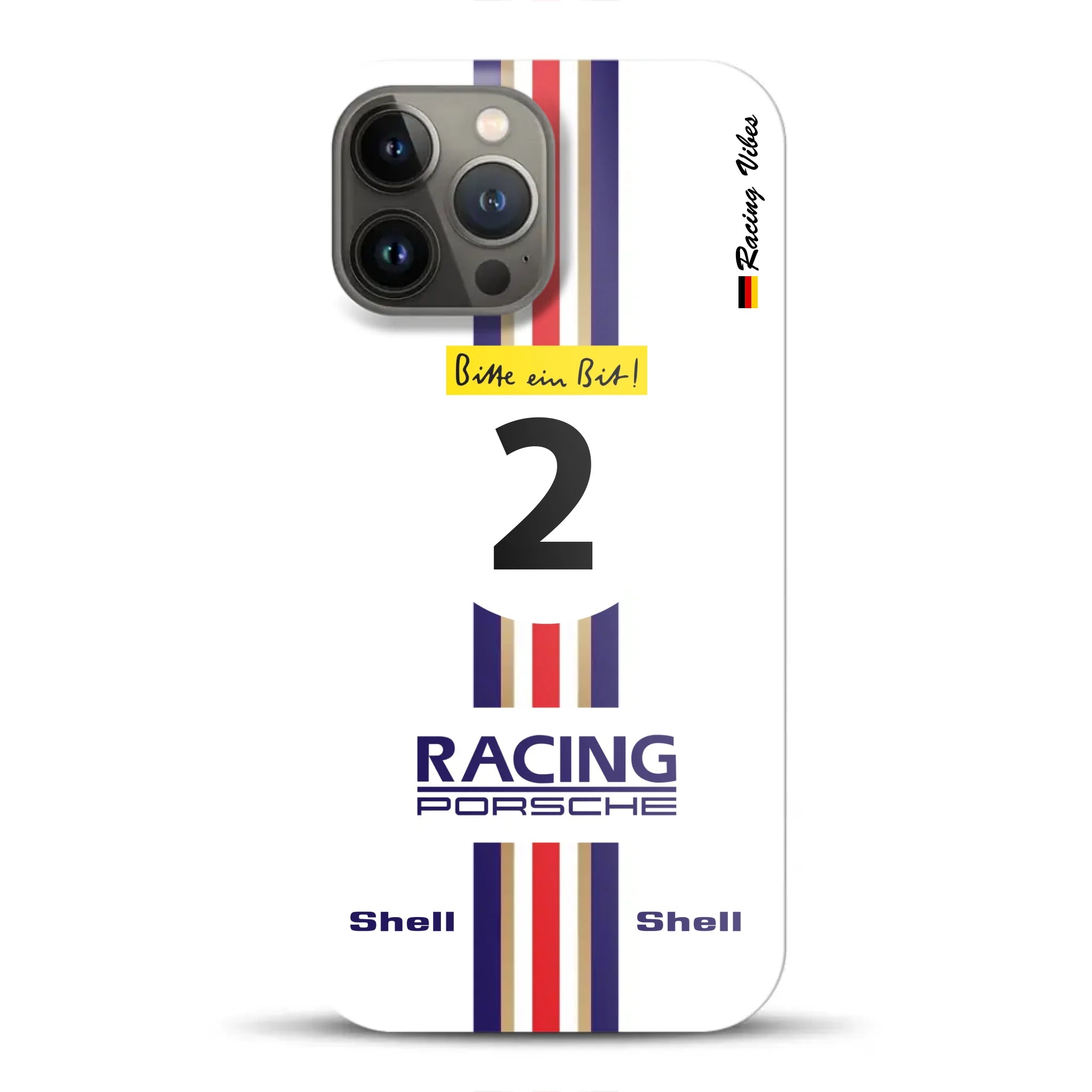 956K #2 Bellof Rekordrunde Nordschleife 1983 Livery - Individuelle Hardcase Hülle für iPhone