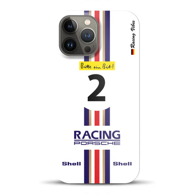 956K #2 Bellof Rekordrunde Nordschleife 1983 Livery - Individuelle Hardcase Hülle für iPhone