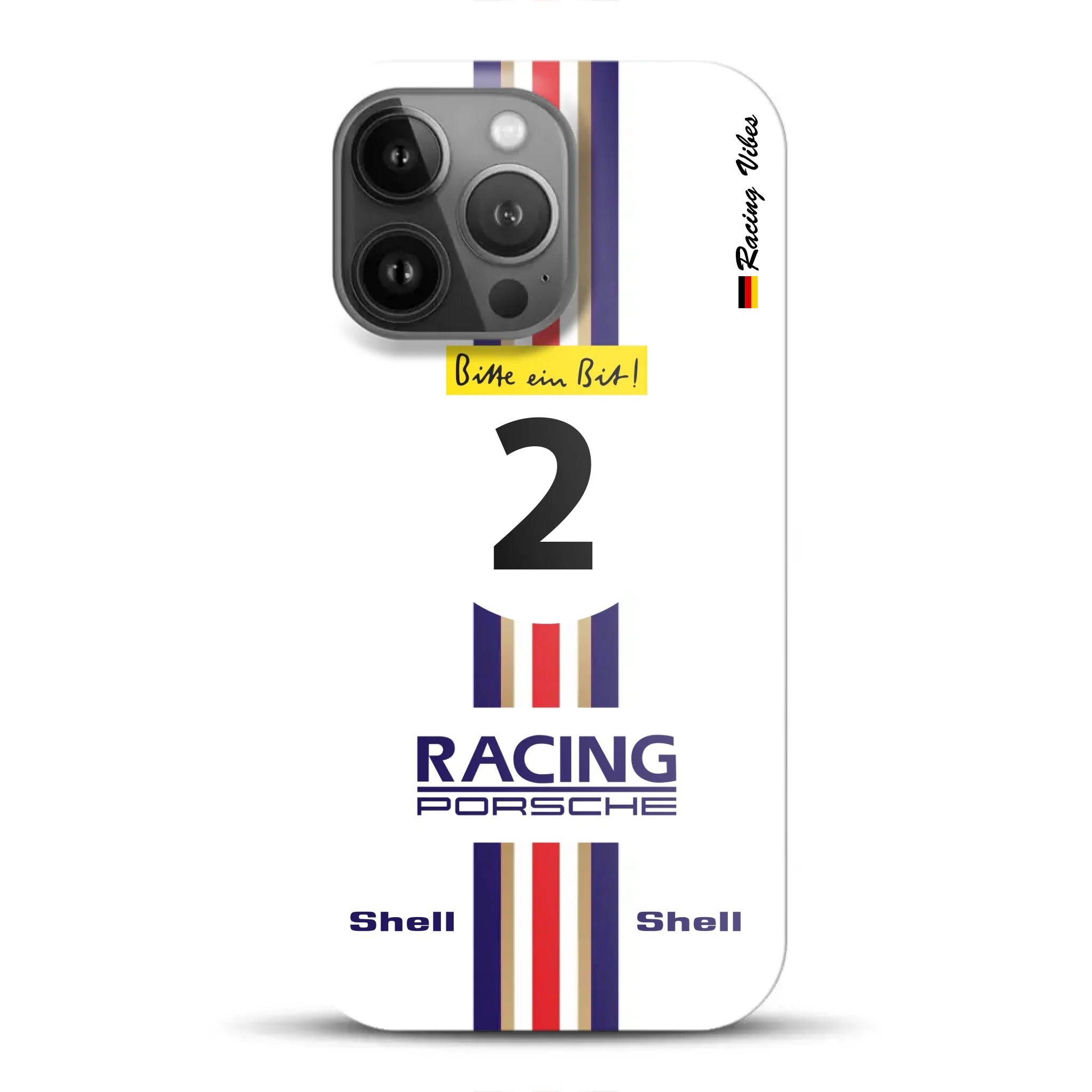 956K #2 Bellof Rekordrunde Nordschleife 1983 Livery - Individuelle Hardcase Hülle für iPhone