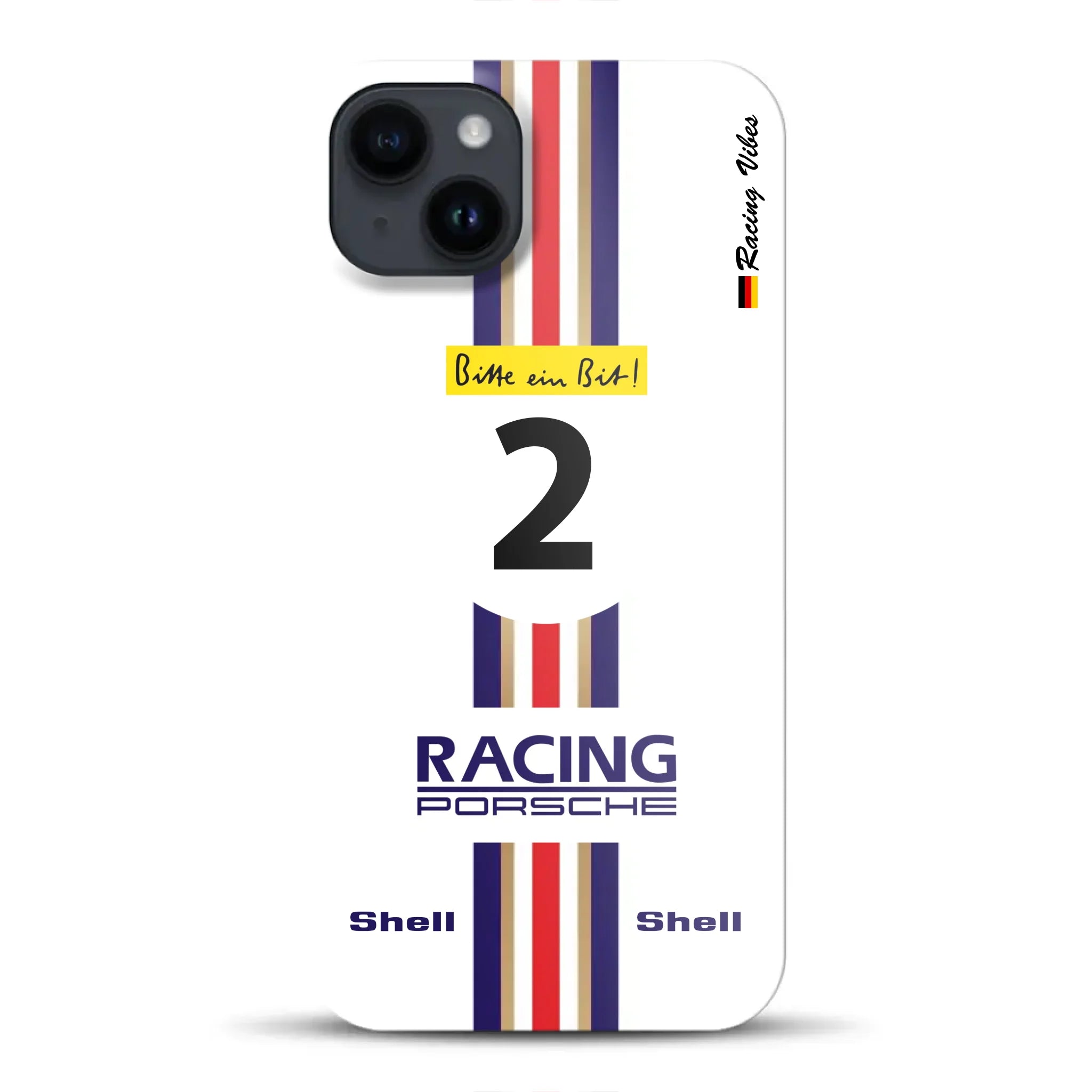 956K #2 Bellof Rekordrunde Nordschleife 1983 Livery - Individuelle Hardcase Hülle für iPhone