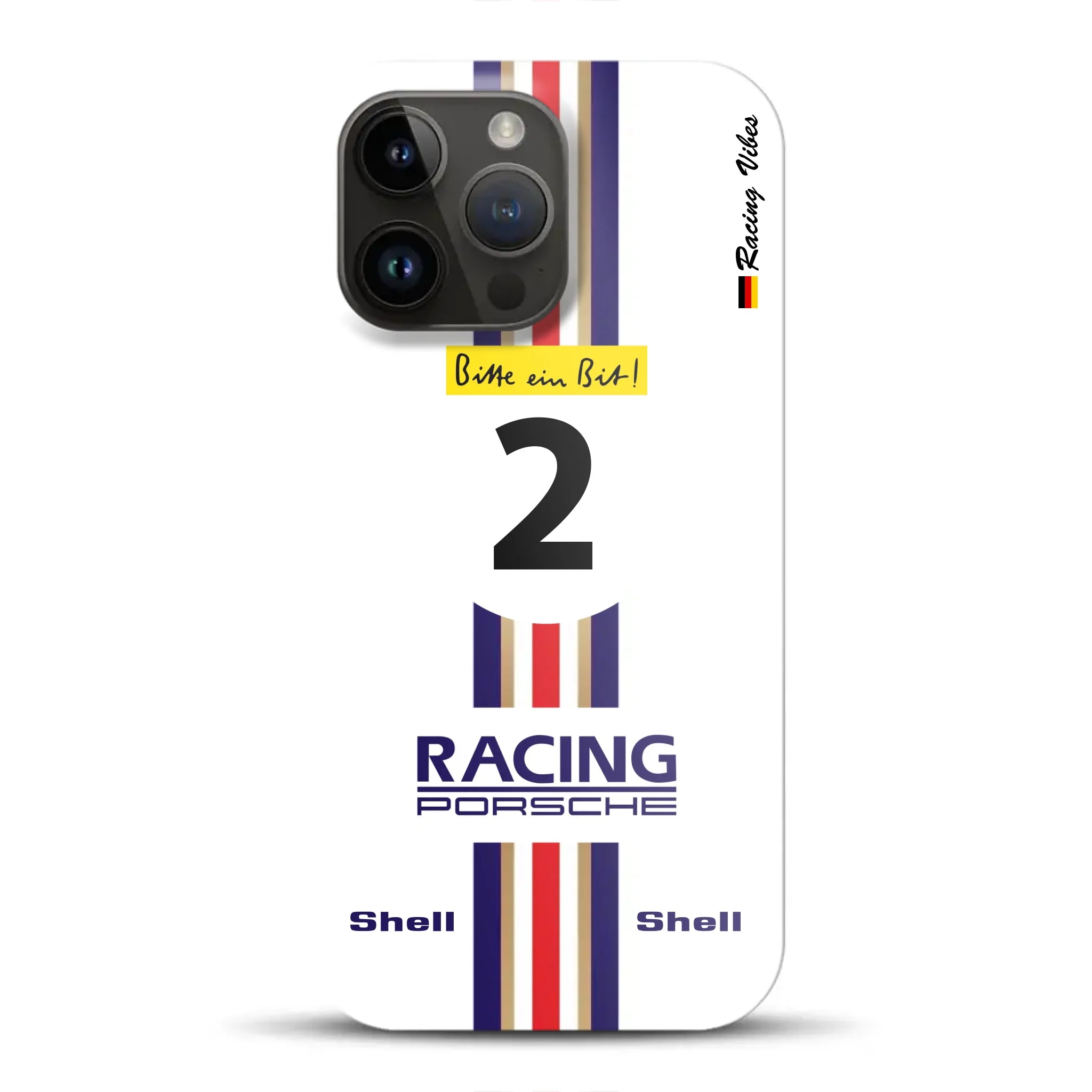 956K #2 Bellof Rekordrunde Nordschleife 1983 Livery - Individuelle Hardcase Hülle für iPhone