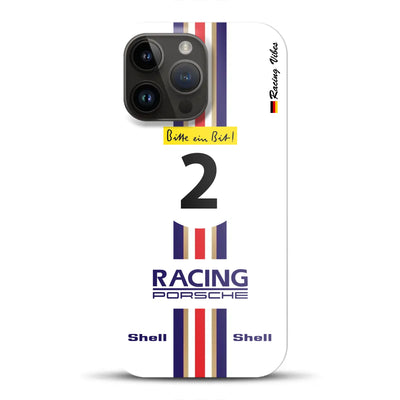 956K #2 Bellof Rekordrunde Nordschleife 1983 Livery - Individuelle Hardcase Hülle für iPhone