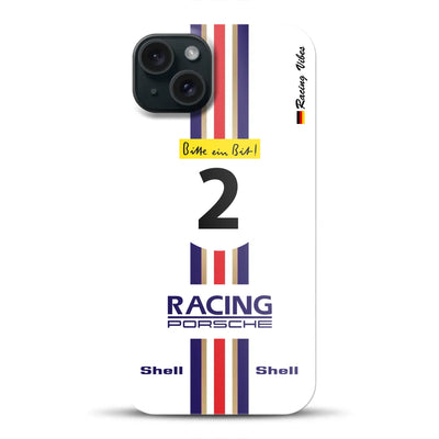 956K #2 Bellof Rekordrunde Nordschleife 1983 Livery - Individuelle Hardcase Hülle für iPhone