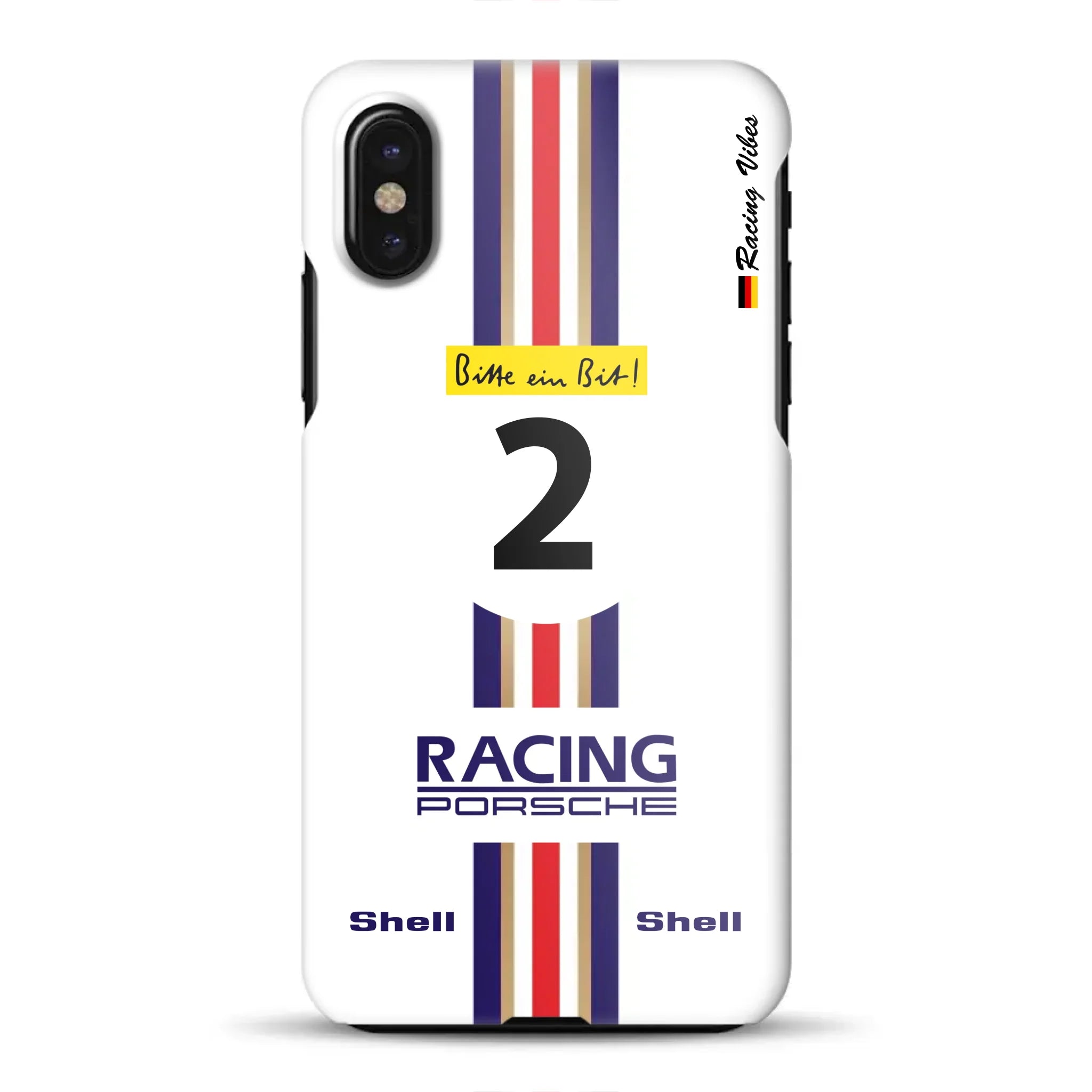 956K #2 Bellof Rekordrunde Nordschleife 1983 Livery - Individuelle Hardcase Hülle für iPhone