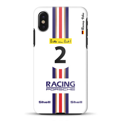 956K #2 Bellof Rekordrunde Nordschleife 1983 Livery - Individuelle Hardcase Hülle für iPhone