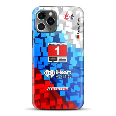 M4 GTD Pro Paul Miller Racing Livery - Individuelle Hardcase Hülle für iPhone