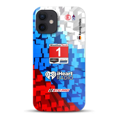 M4 GTD Pro Paul Miller Racing Livery - Individuelle Hardcase Hülle für iPhone