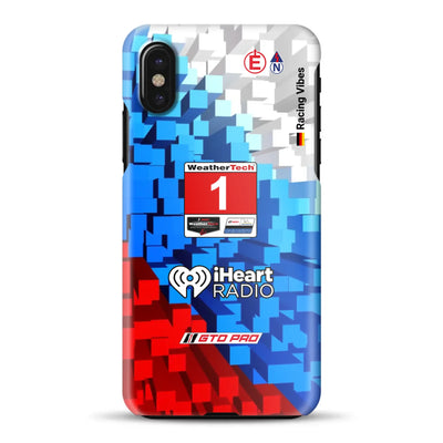 M4 GTD Pro Paul Miller Racing Livery - Individuelle Hardcase Hülle für iPhone