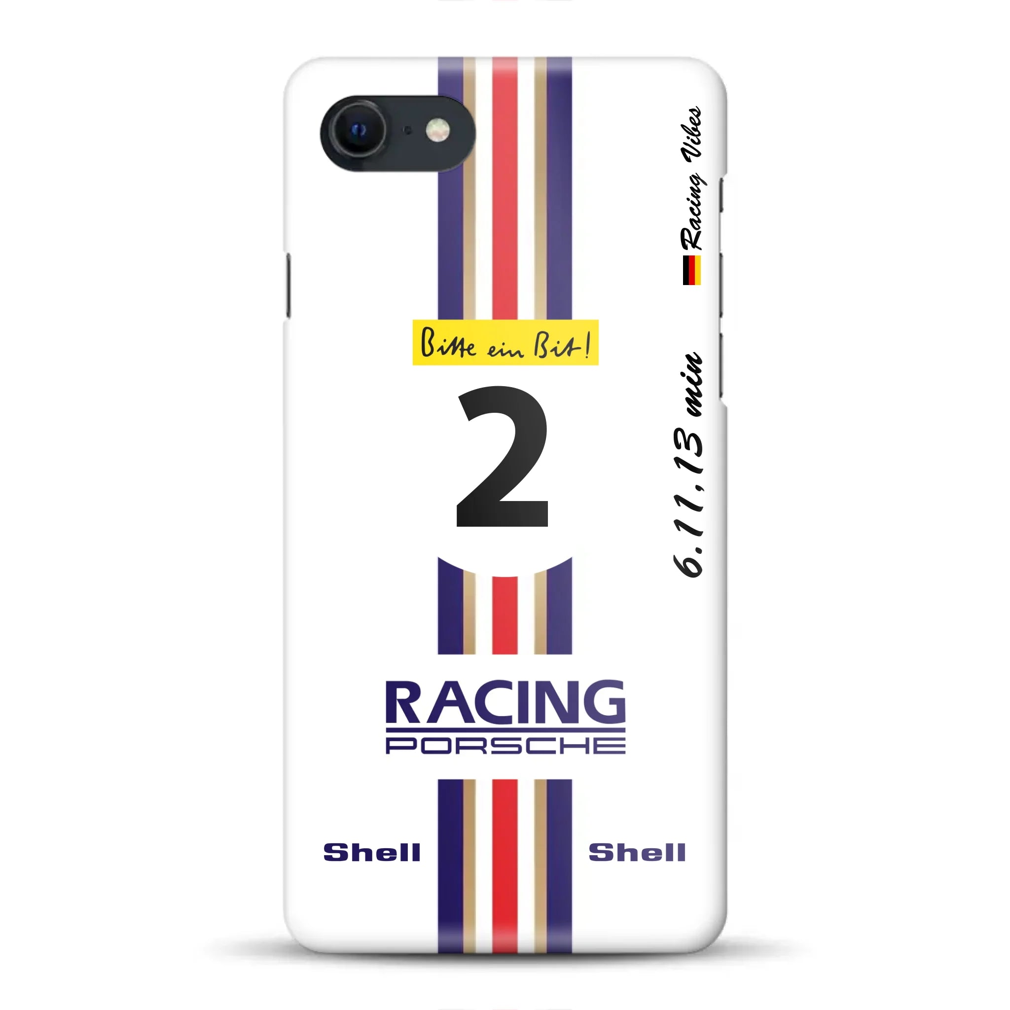 956K #2 Bellof Rekordrunde Nordschleife 1983 Livery -  Hard case pour iPhone