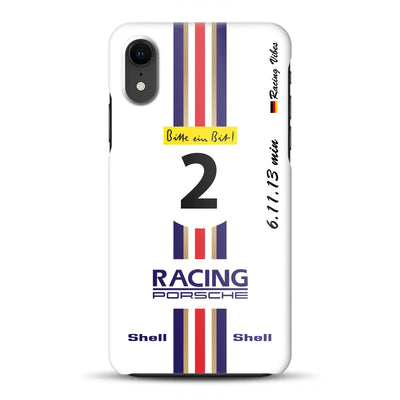 956K #2 Bellof Rekordrunde Nordschleife 1983 Livery - Individuelle Hardcase Hülle für iPhone