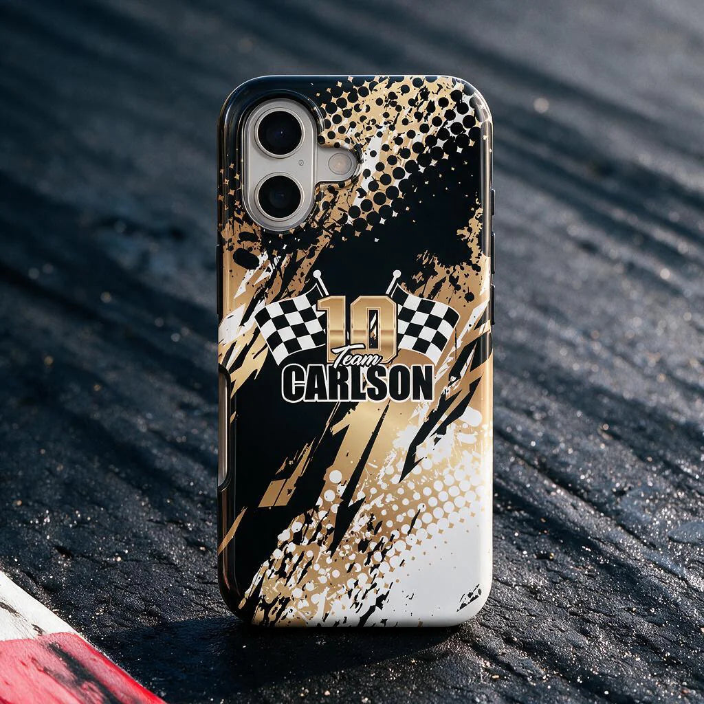 Custom Racing Driver Phone Case