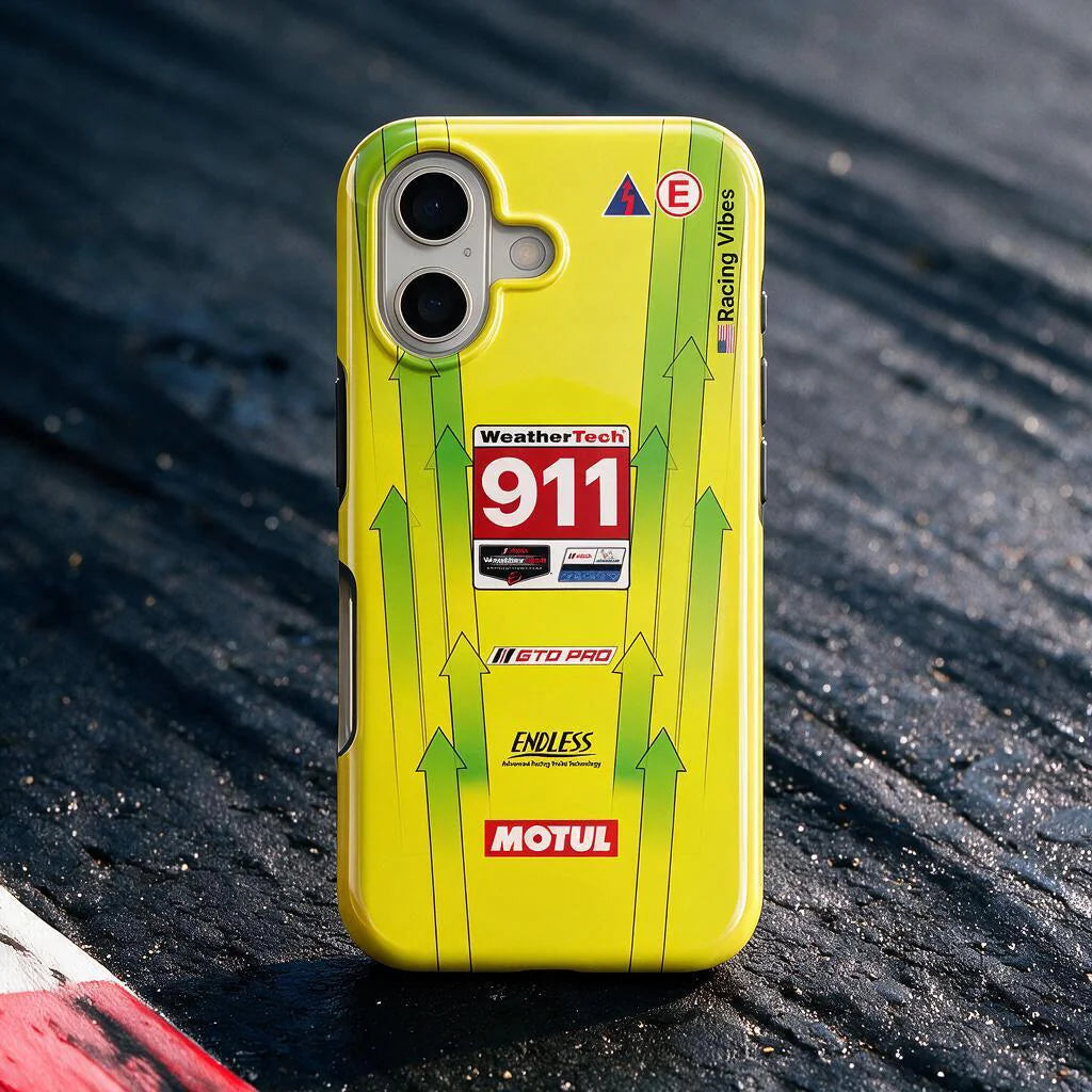 Grello Porsche Racing Phone Case – Personalized Number & Name