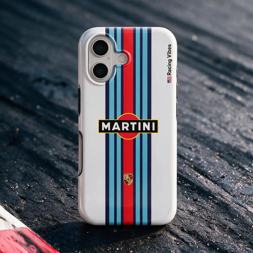 Martini Porsche Racing Phone Case #1 – Custom Motorsport Edition