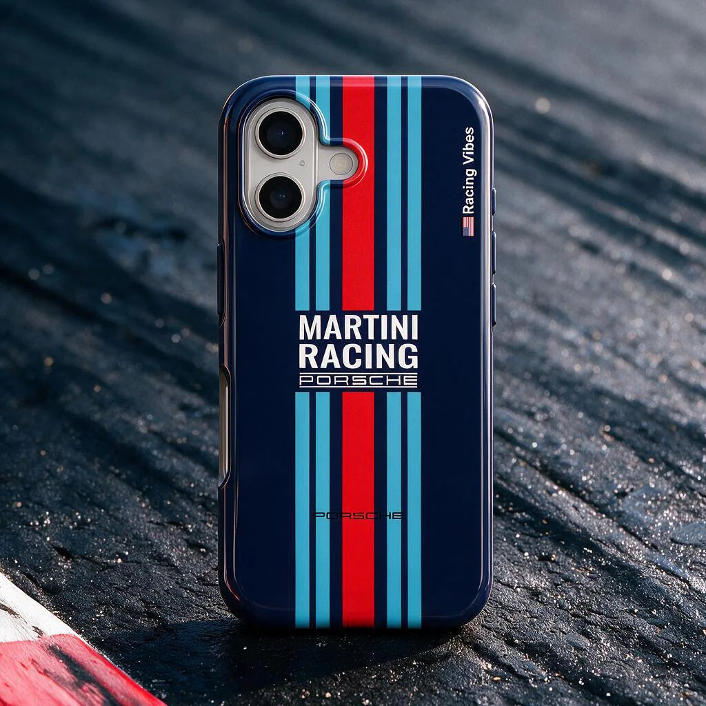 Martini Porsche Racing Phone Case #2 – Custom Motorsport Edition
