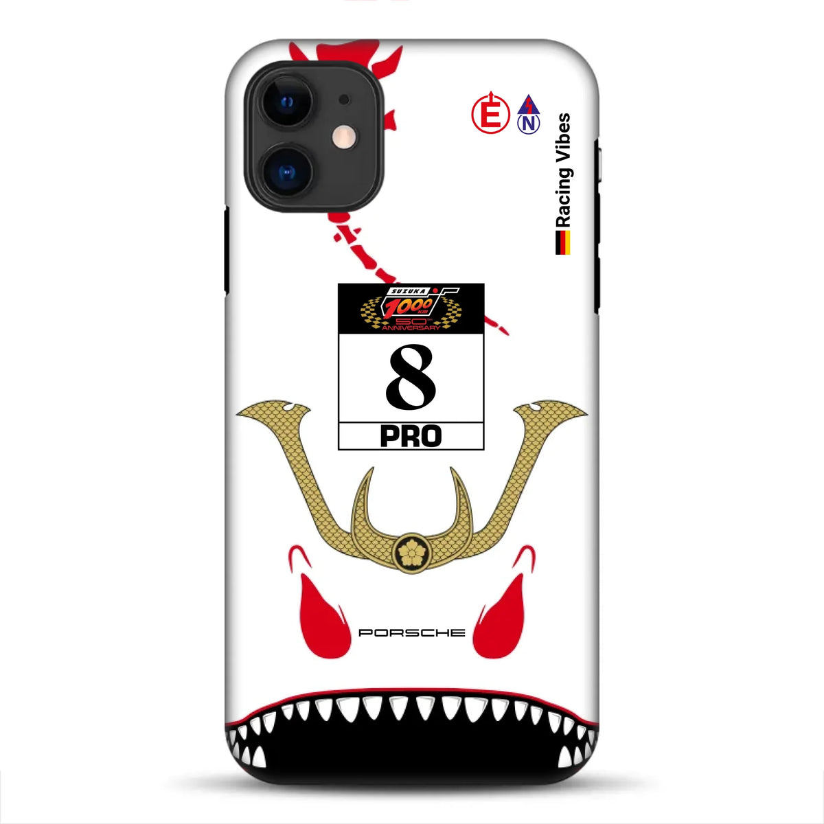 911 GT3 R Suzuka 1000km 2026 Winner Livery - Individuelle Premium Hülle für iPhone