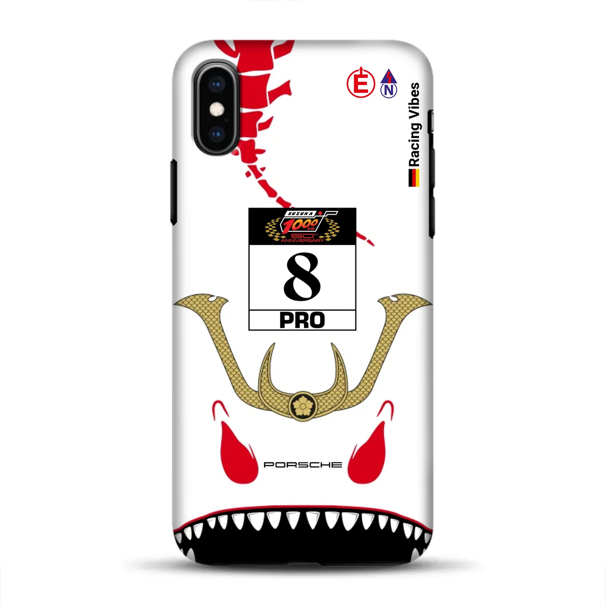 911 GT3 R Suzuka 1000km 2026 Winner Livery - Individuelle Premium Hülle für iPhone
