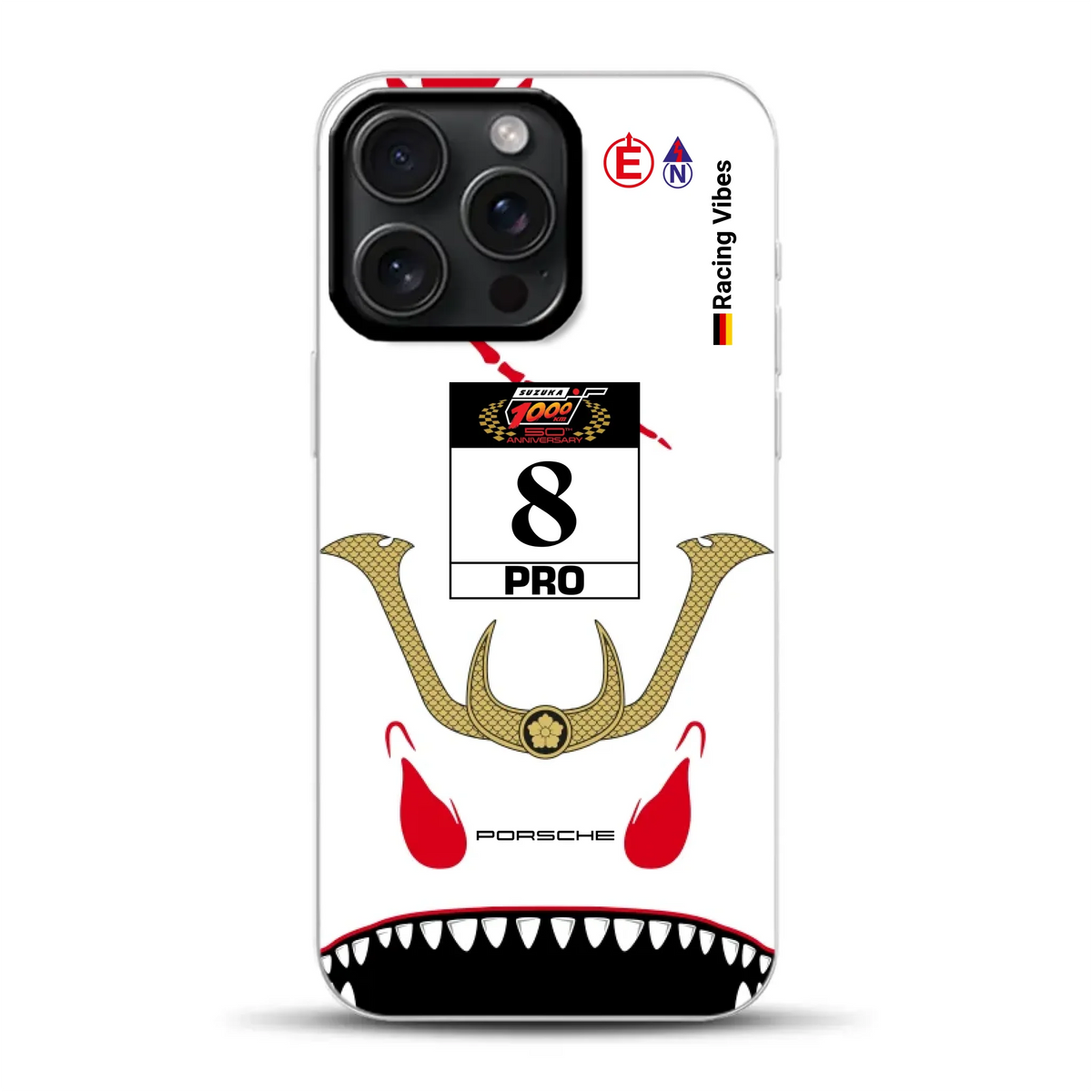 911 GT3 R Suzuka 1000km 2026 Winner Livery - Individuelle Hybrid Hülle mit MagSafe