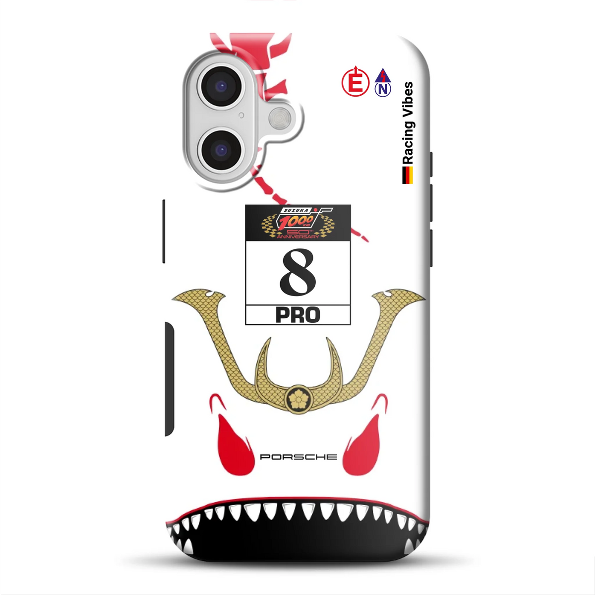 911 GT3 R Suzuka 1000km 2026 Winner Livery - Individuelle Premium Hülle für iPhone