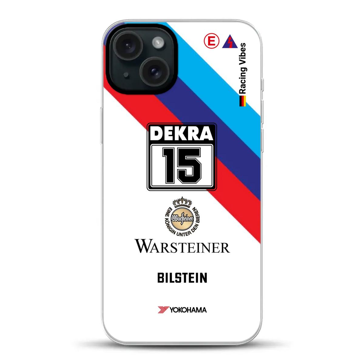 M3 E30 #15 DTM Champion 1989 Livery - Individuelle Hybrid Hülle mit MagSafe